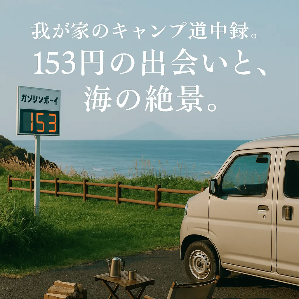 リッター153円のガソリンスタンドを見つけ、日本海側を走ったお話