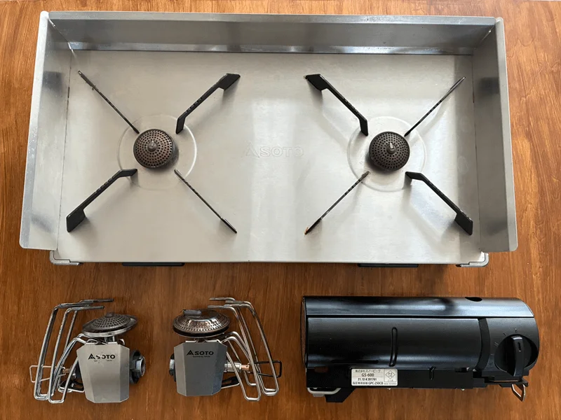 SOTOレギュレーター２バーナー ST-CS528