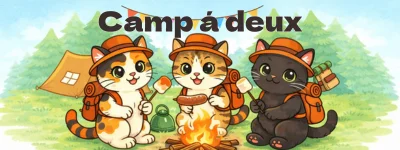 Camp á deuxブログロゴ