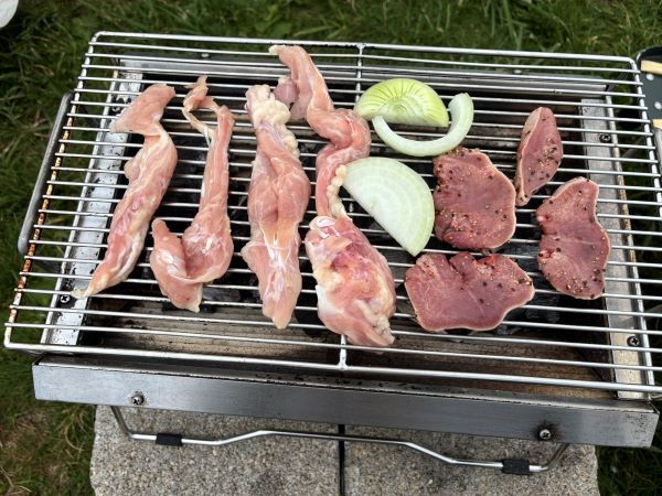 とままえ夕陽が丘オートキャンプ場
ユニセラGT-Ⅲで焼肉