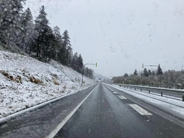 雪の日勝峠その1